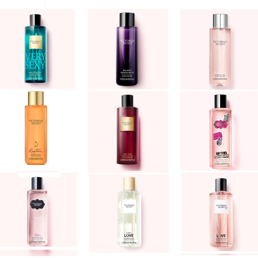 Xịt thơm toàn thân Victoria's Secret, 250ml