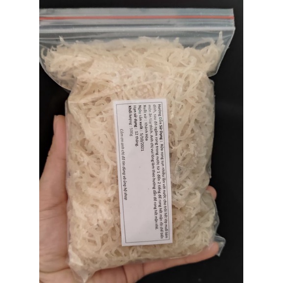 Rong Sụn Trắng Khô Nha Trang 500 Gram