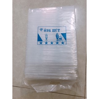 500g Ống hút trà sữa trong phi 6