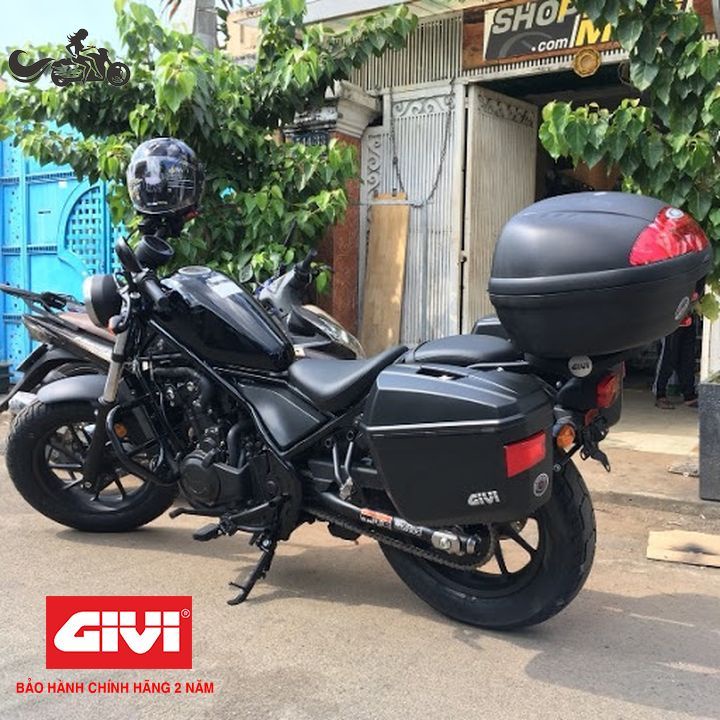 Thùng Sau 45 Lít Mã E450N Hàng Chính Hãng Givi Bảo Hành 2 Năm