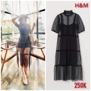 [H&M AUTHENTIC] Váy ren siêu xinh, tôn dáng cực kỳ😍