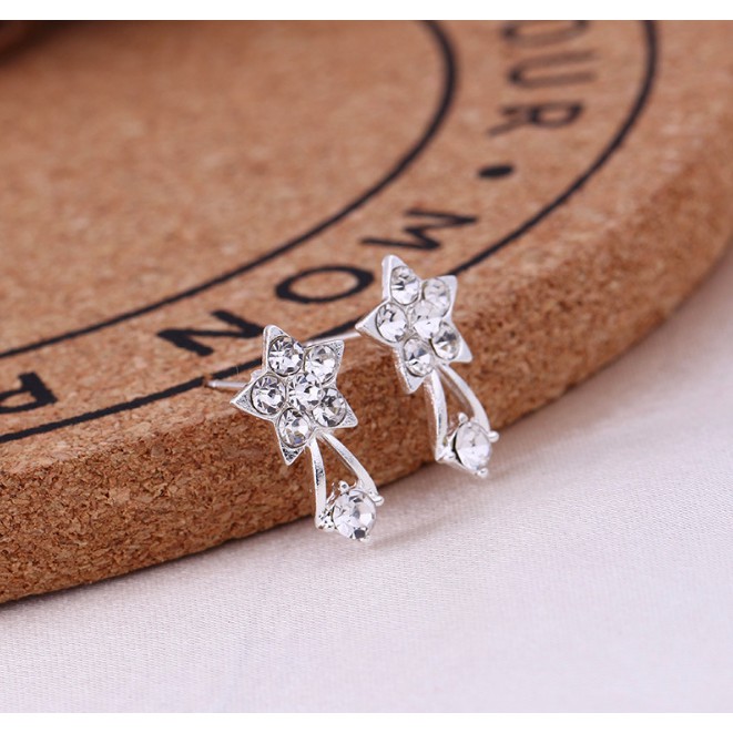 Hoa tai nữ phong cách Hàn Quốc kiểu dáng nhỏ gọn dễ thương cá tính đẹp trẻ trung thời trang 2021