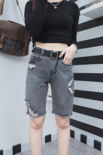 Quần Jeans Ngố Rách Mảng🍂