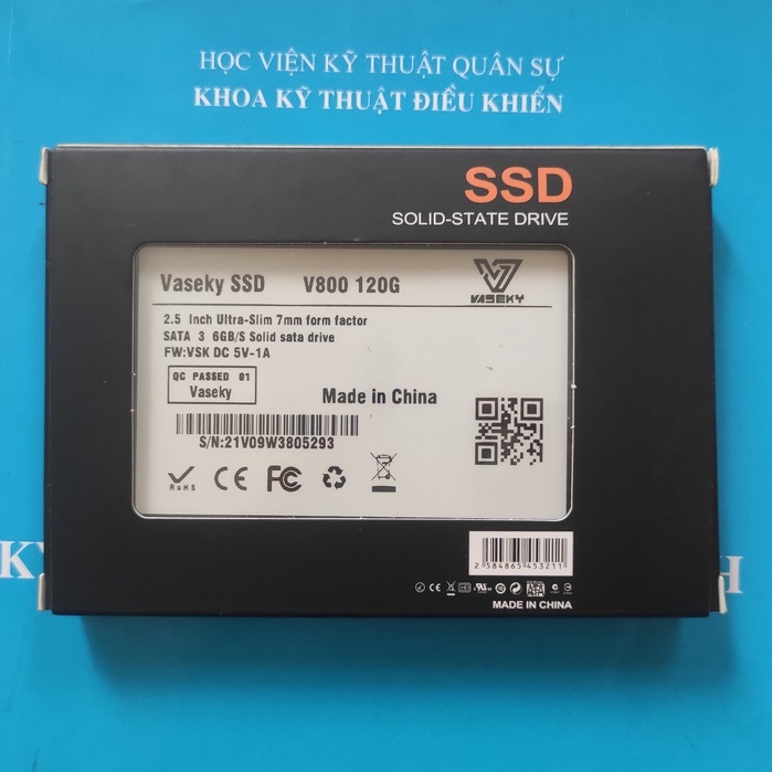 Ổ cứng SSD Vaseky V800 120Gb Chính hãng-BH 36Tháng | BigBuy360 - bigbuy360.vn