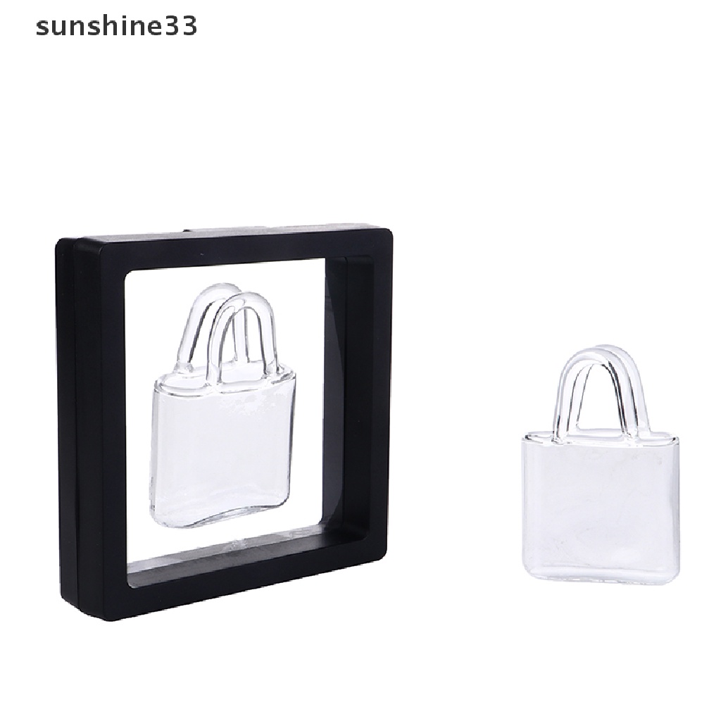 Dụng cụ trang trí hình túi xách kích thước nhỏ thủy tinh trong suốt