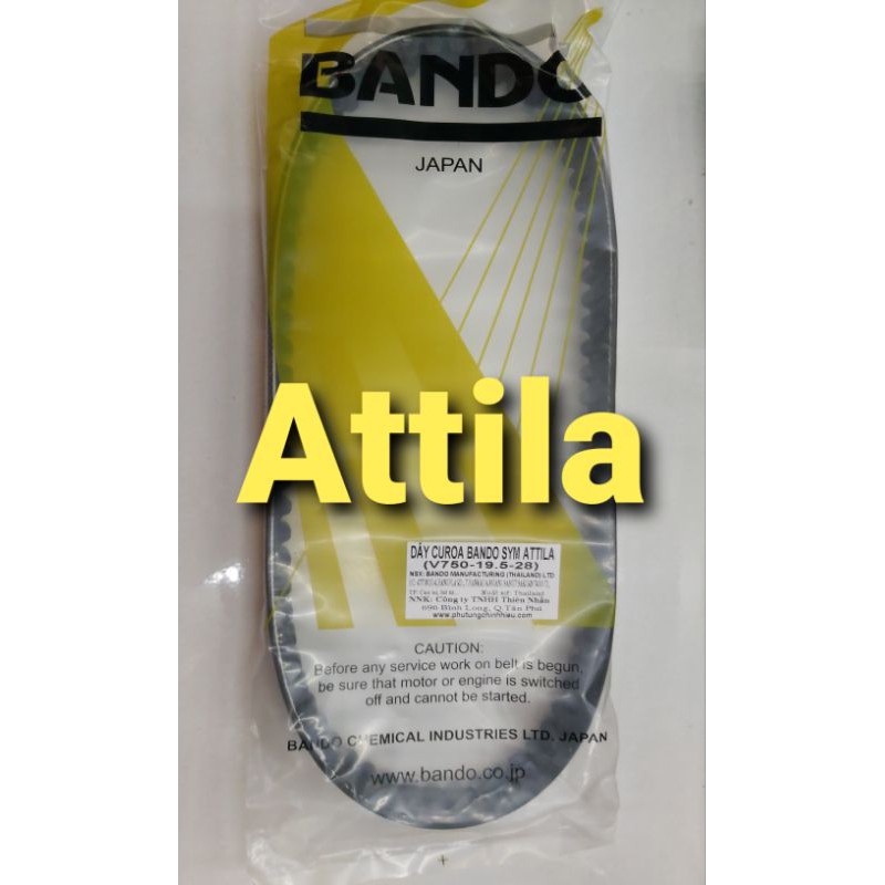 Dây curoa Attila bando