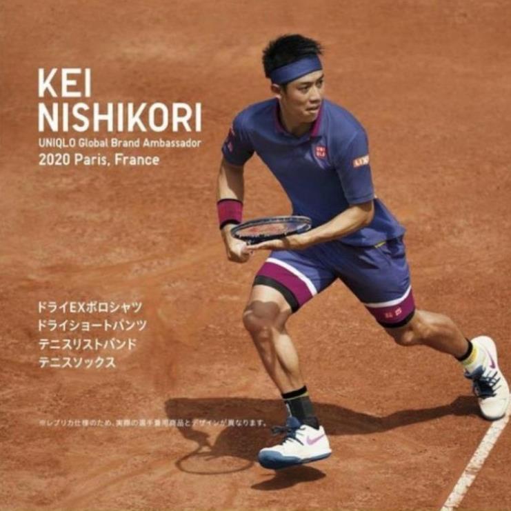 Bộ Quần Áo Thể Thao Nam Uniqlo Tennis Kei Nishikori ! ! 📷