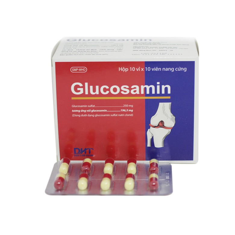 Glucosamin 500mg Công ty dược phẩm HÀ TÂY