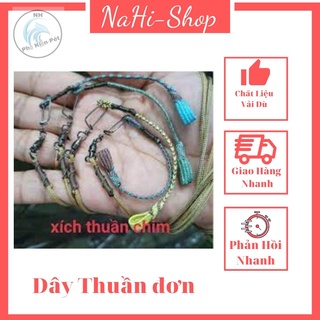 Dây xích đơn thuần chim chào mào, chòe than, lửa bằng vải dù siêu bền