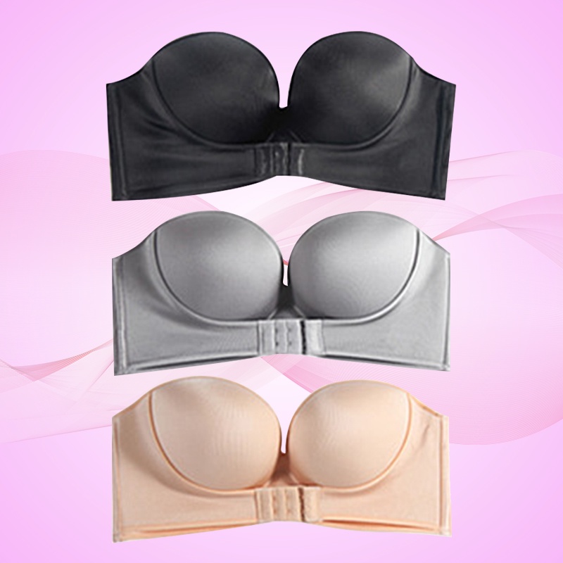 Áo lót nữ bra không dây quây ngực đúc su chống tụt sexy siêu hot HEYPANG VN015