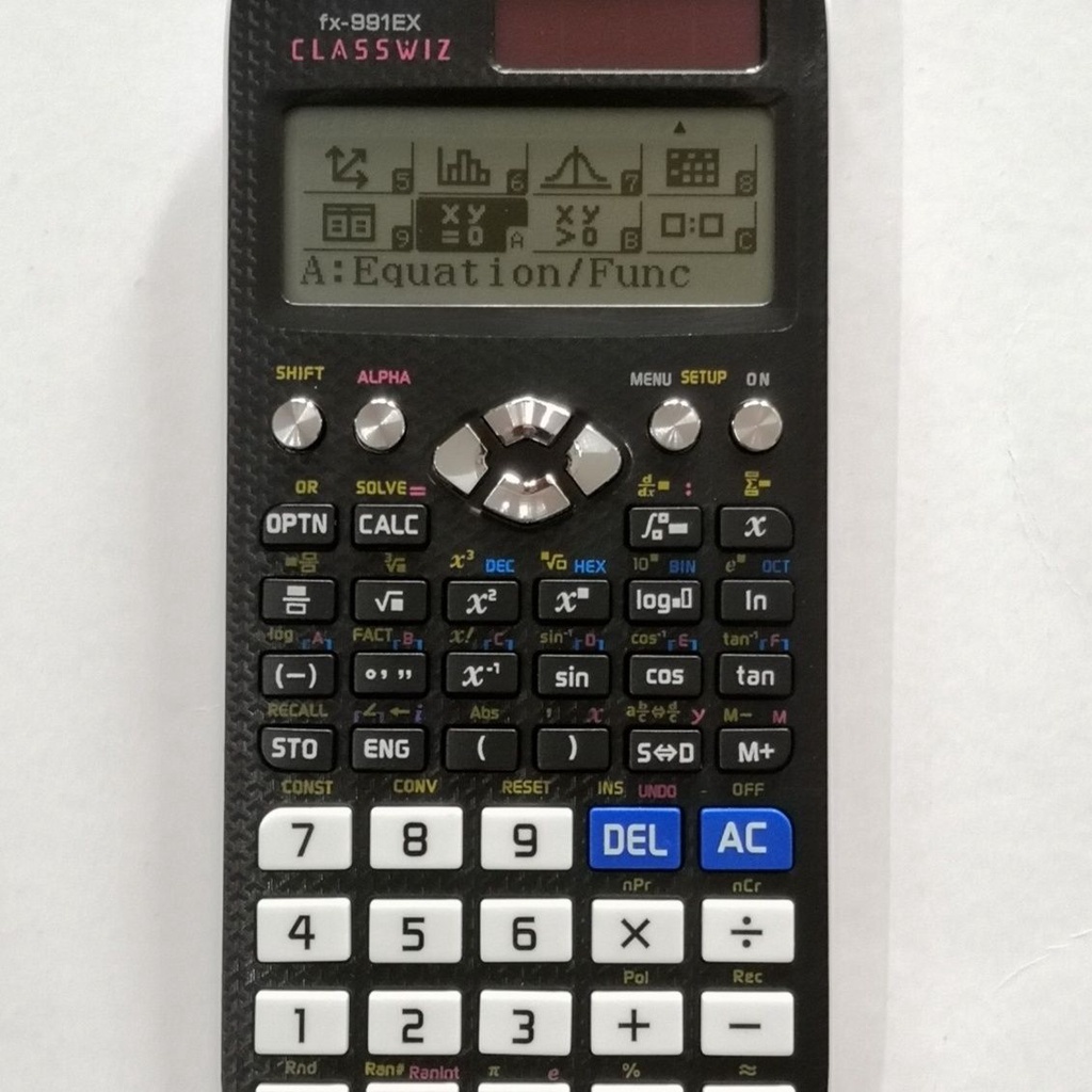 Máy Tính Bảng Fx-991EX Phiên Bản Tiếng Anh 552 Chức Năng Khoa Học