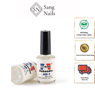 Nước sáng đá ad loại 1, Nước làm tháo móng tay giả tháo đá nails vệ sinh nhíp mi chuyên dụng ngành nails.