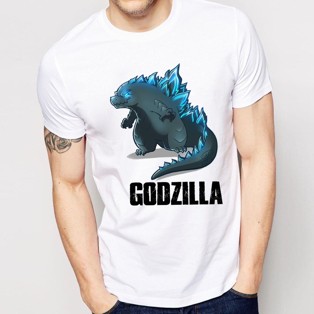 Áo thun nam kiểu Godzilla Áo nhóm áo đôi áo căp áo gia đình áo in hình áo đồng phục