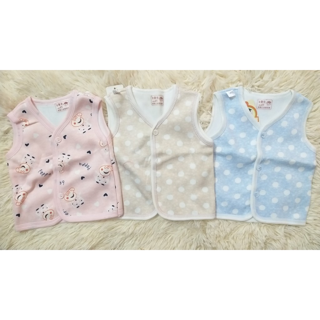 [THANH LÝ SHOP] Combo 3 áo gile nỉ lông cho bé