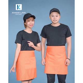 Tạp dề kaki cao cấp - tạp dề phục vụ - bartender