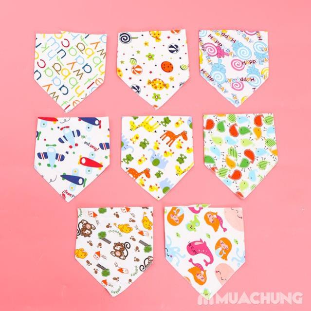 Combo 10 khăn yếm cotton 2 lớp ( tuyển khách sỉ)