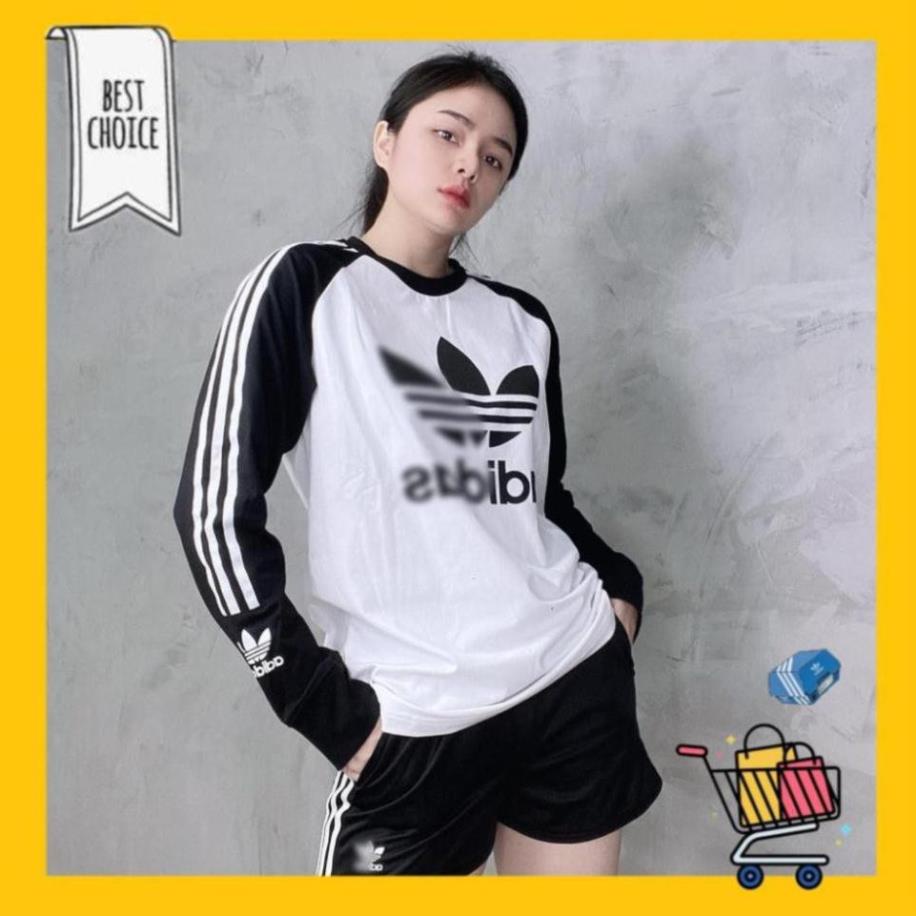 Áo Thể Thao Nam Nữ [Long Sleeve T-Shirt] Raglan [ĐỒ TẬP GYM]