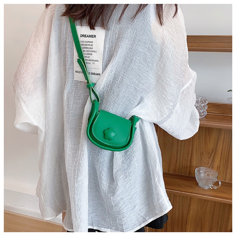 Túi đeo dưới cánh tay Màu Trơn Phong Cách Hàn Quốc Mới 2022 NB00345