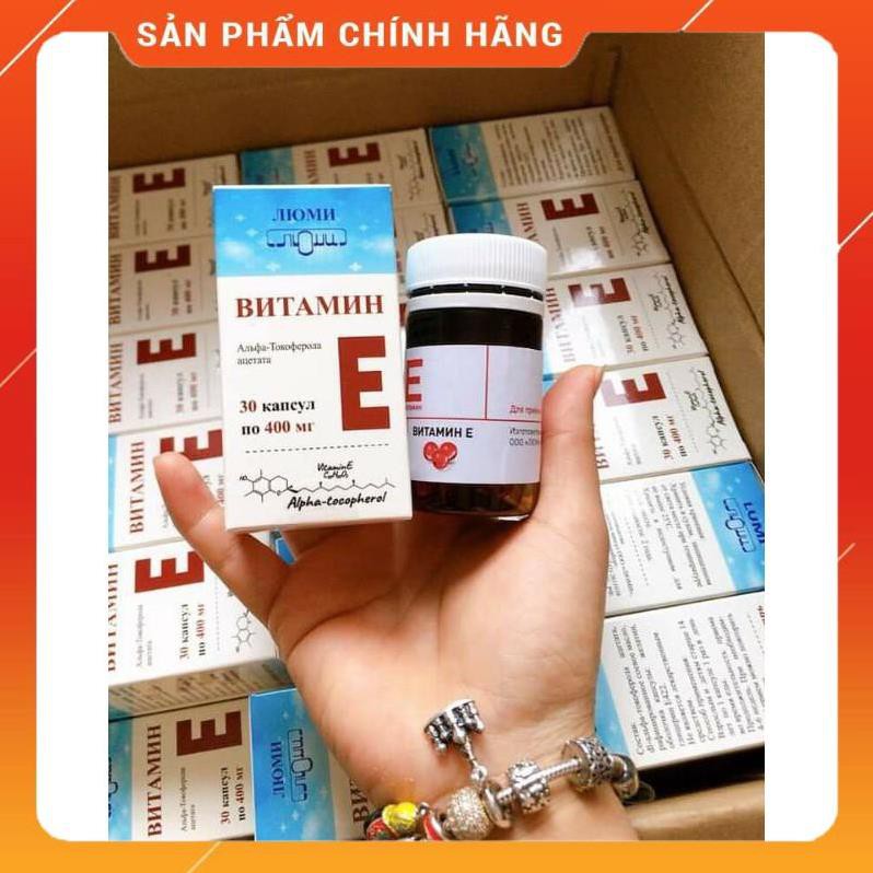 [FEE SHIP][HÀNG CAO CẤP] Vitamin E đỏ Nga 400mr ( lọ30viên) - hàng Nga đi Air | BigBuy360 - bigbuy360.vn