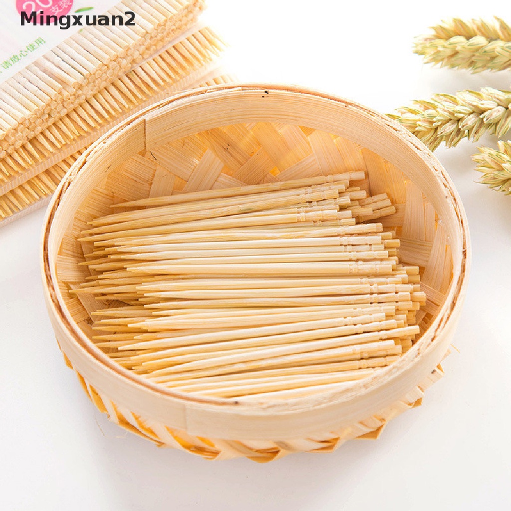 Túi 200 Tăm Tre Dùng Một Lần Mingxuan2