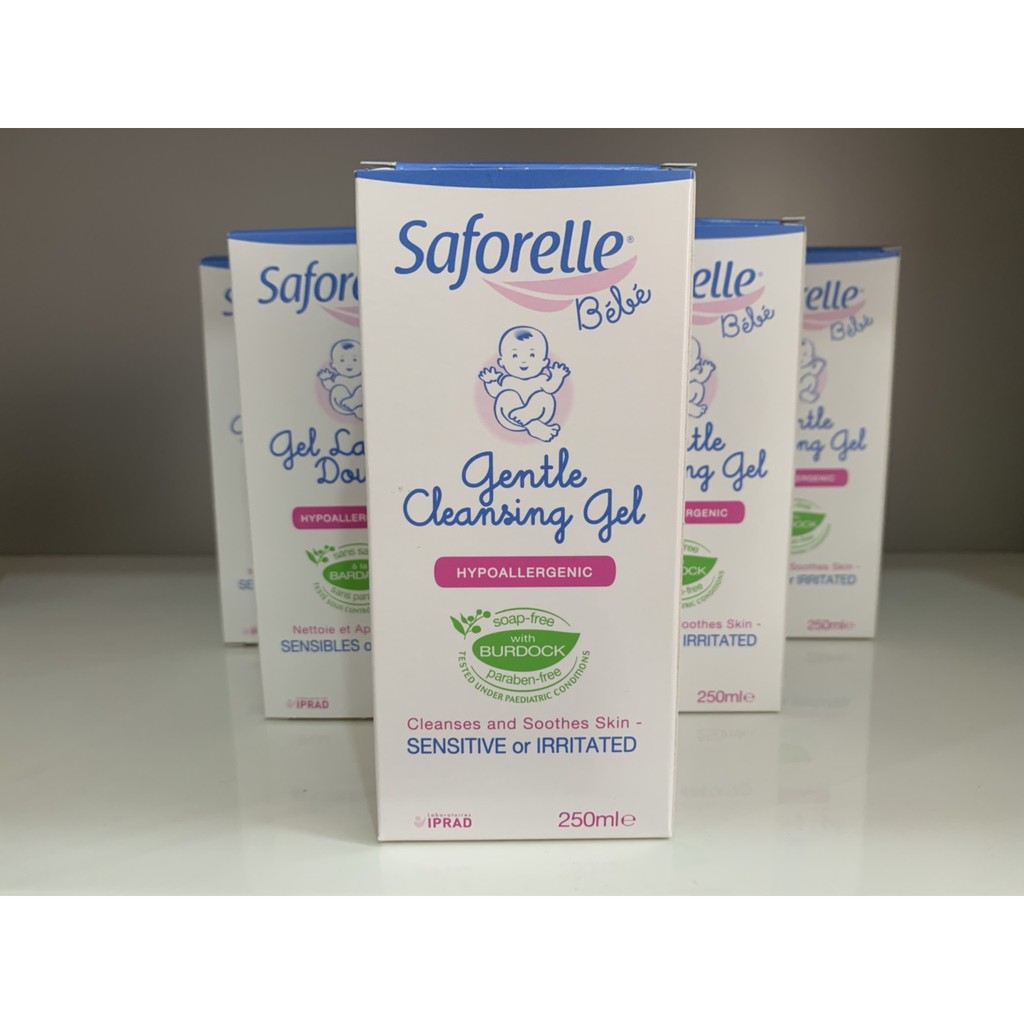 GEL TẮM DỊU NHẸ CHO TRẺ SƠ SINH VÀ TRẺ NHỎ SAFORELLE BEBE