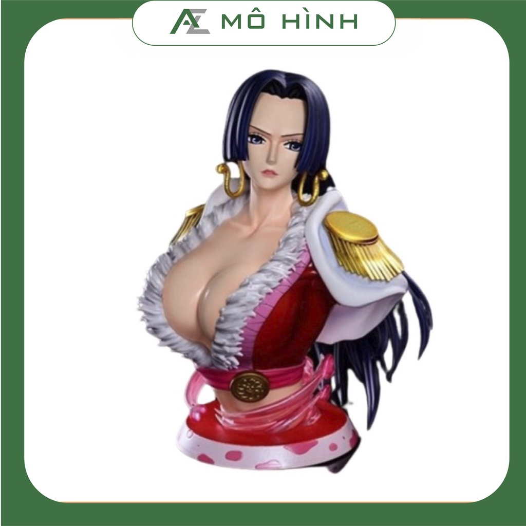 Mô hình One Piece Boa Hancock tượng bán thân cảm 17cm, figure one piece decor trang trí, mô hình anime nữ cực chất