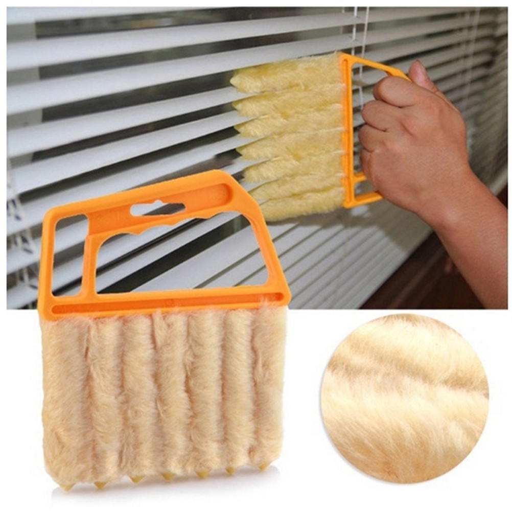 1 Bàn Chải Mini Lau Cửa Kính Cầm Tay Với 7 Độc Đáo