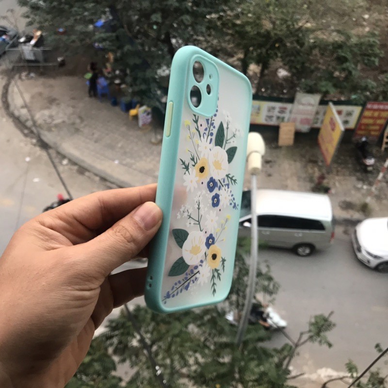 Ốp lưng iphone bảo vệ camera silicon Lavender 6/6s/7/8/plus/x/xs/xr/xs max/11/pro/pro max/12 -Aha Shop