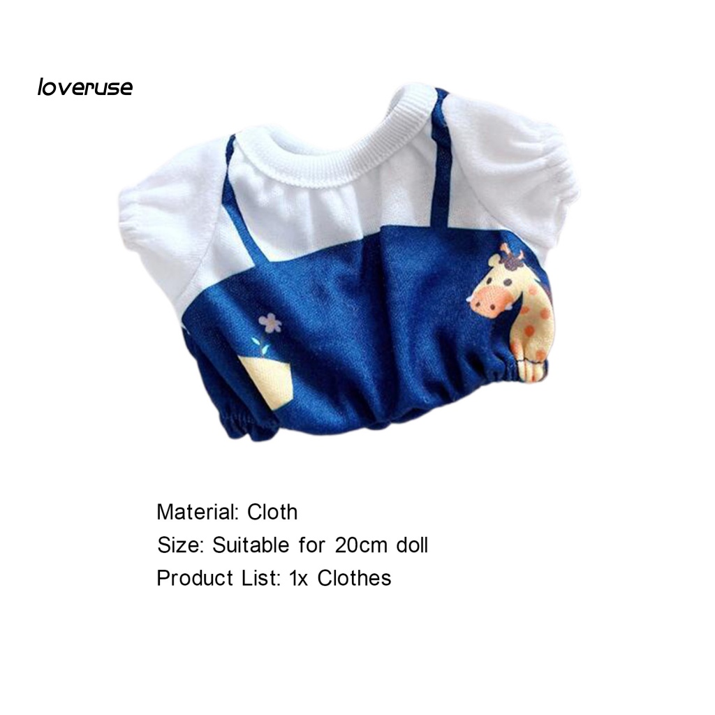 Bộ Áo Liền Quần Mini Dễ Thương Cho Búp Bê