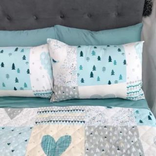 Set Ga + Chăn thô lụa Hàn Quốc trần bông