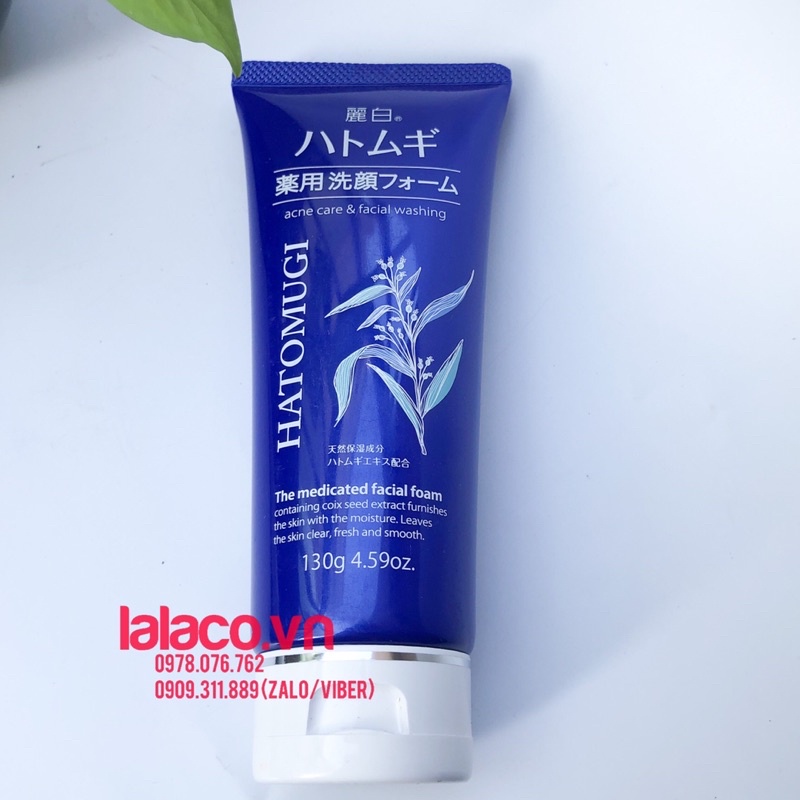 Sữa rửa mặt ý dĩ Hatomugi Naturie Nhật Bản