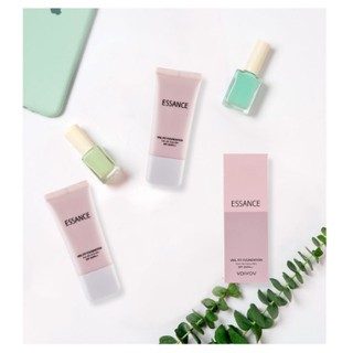 Kem nền bền màu che khuyết điểm toàn diện Essance Veil Fit Foundation SPF25 PA++ 30ml