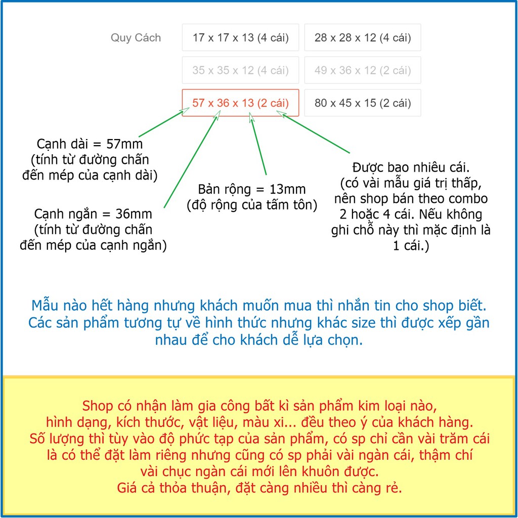 Pát góc Ke góc Bát Pas Path (loại 1 hàng lỗ)