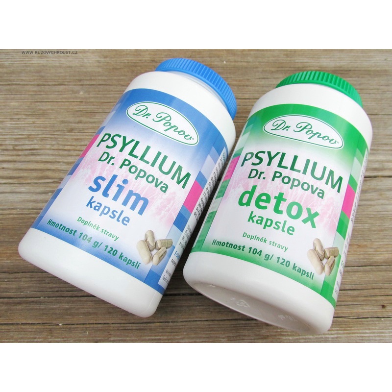 Viên Xơ Psyllium Giảm Cân, Detox Gan - Hệ Tiêu Hóa, Chống Táo Bón 120 viên