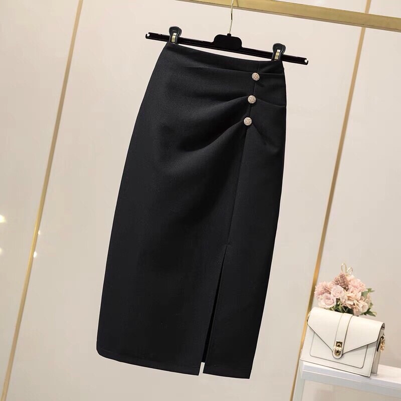 chân váy công sở lưng cao ( siêu tôn dáng