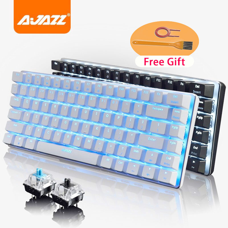 Bàn Phím Cơ Gaming Ajazz Ak33 82 Phím Có Dây