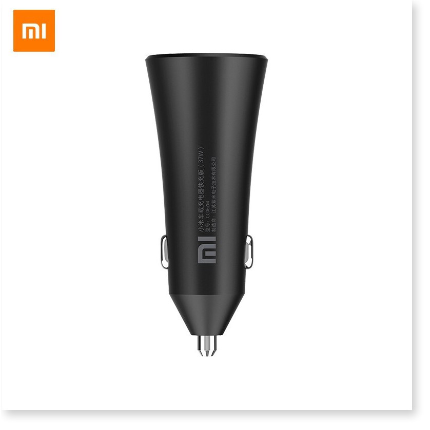 Sạc Ô Tô Nhanh 2 cổng USB 37W Xiaomi CC06ZM - Tẩu sạc xe hơi nhanh 18w Xiaomi 2 USB CC05ZM  - ChuyenMi