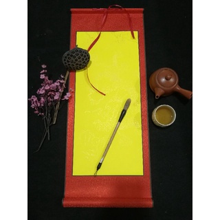 Giấy biểu lụa viết thư pháp cao cấp 30cm (Mã 04)