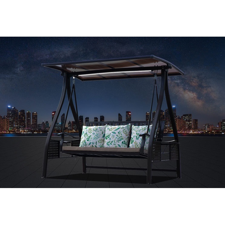 XÍCH ĐU NGOÀI TRỜI THƯ GIÃN BẰNG NHÔM ĐÚC CAO CẤP