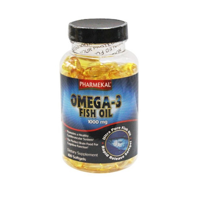 Omega3 fish oil 1000mg Pharmekal - Hỗ Trợ Tim Mạch Trí Não, Giảm Cholesterol và Triglycerid trong máu