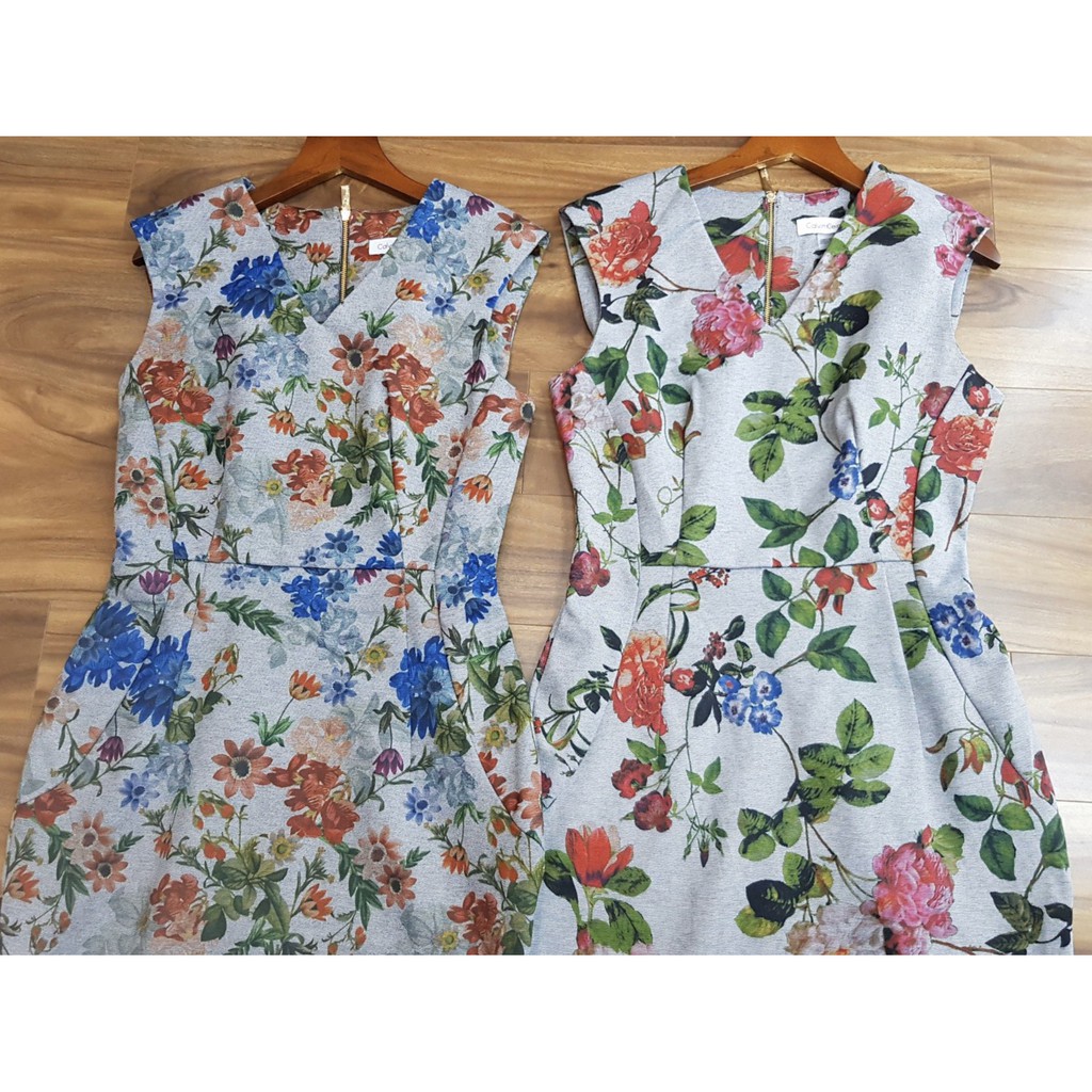 Đầm CK in hoa dáng ôm body mẫu mới