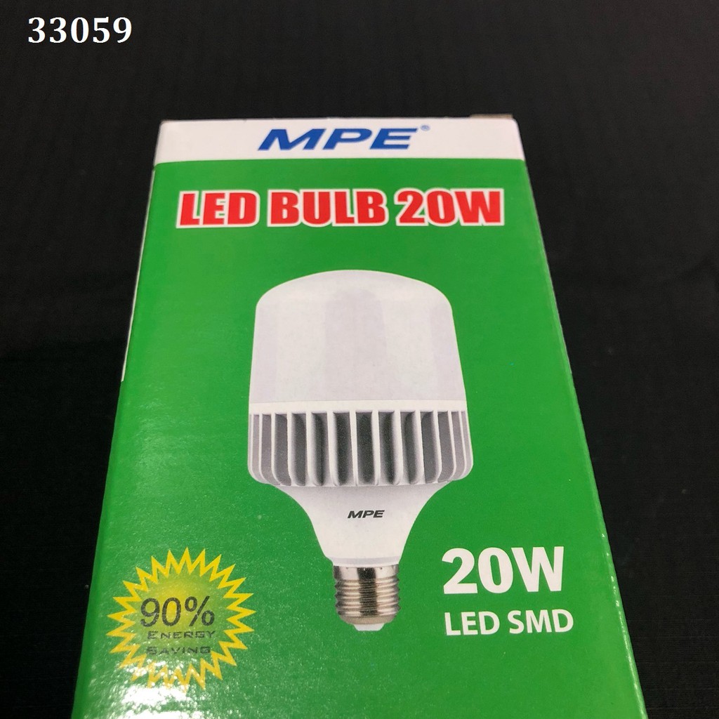 Bóng đèn Led MPE 20W siêu sáng siêu bền, siêu tiết kiệm điện