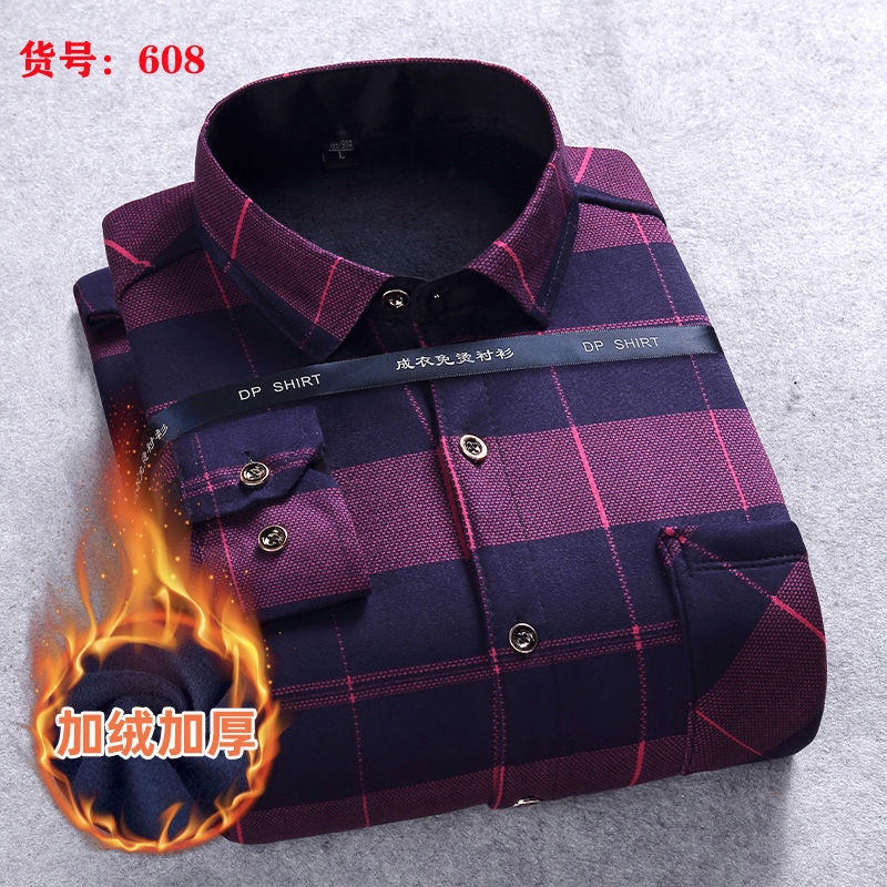 Áo Sơ Mi Nam Tay Dài Sọc Caro Thời Trang Mới