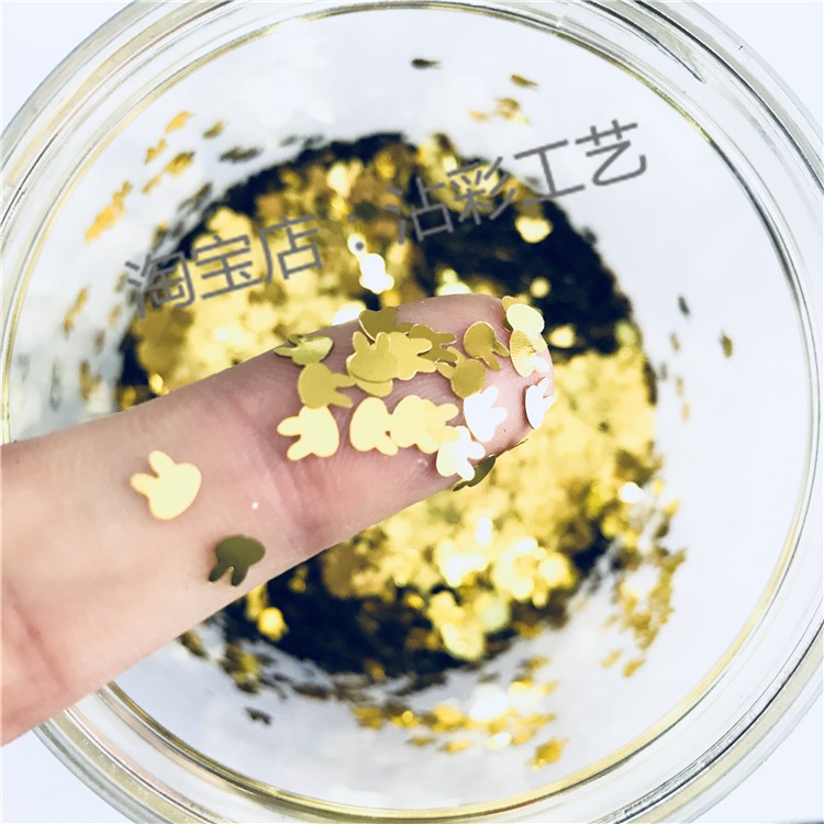 Kim tuyến làm resin hình thỏ