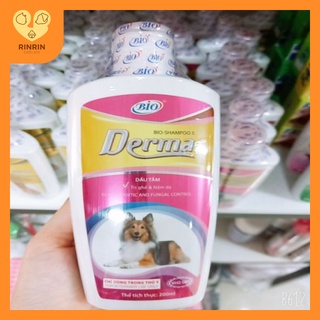 Sữa tắm trị ghẻ và nấm da trên chó