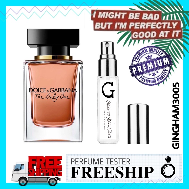 ✦GH✦ Nước hoa dùng thử D&G Dolce&Gabbana The Only One 5ml/10ml/20ml