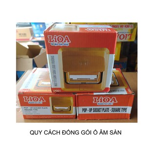 BỘ Ổ CẮM ÂM SÀN LiOA.