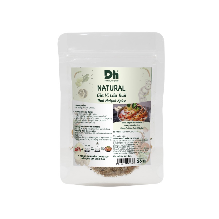 Gia Vị Lẩu Thái Dh Foods 26g