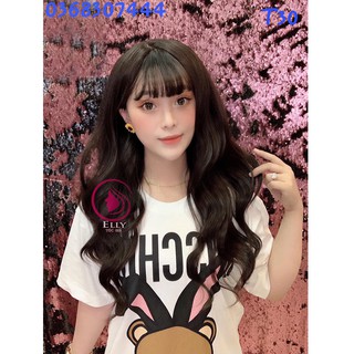 TÓC GIẢ TRÙM NGUYÊN ĐẦU SÓNG LƠI - TÓC GIẢ NỮ SỢI TƠ SIÊU CẤP