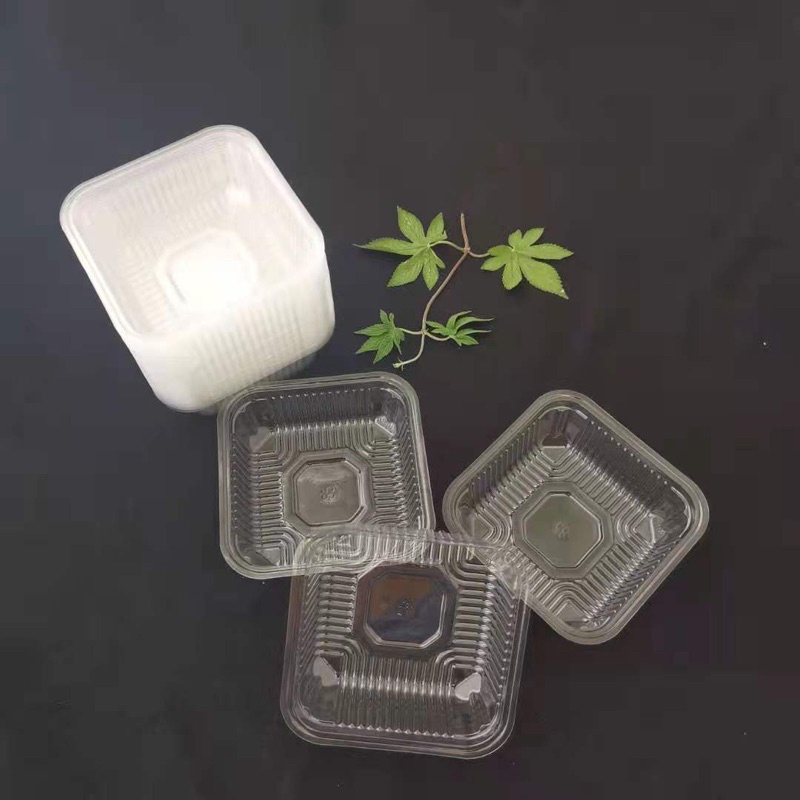 100 khay đựng bánh trung thu màu trắng Từ 50g ~150g
